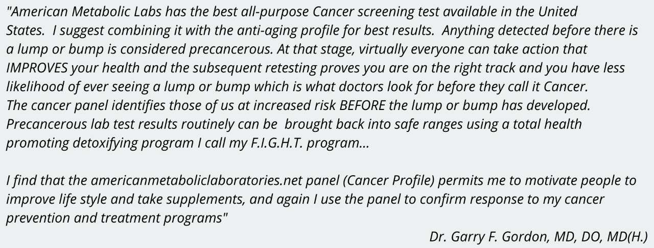 An article by the Dr. Garry F. Gordon